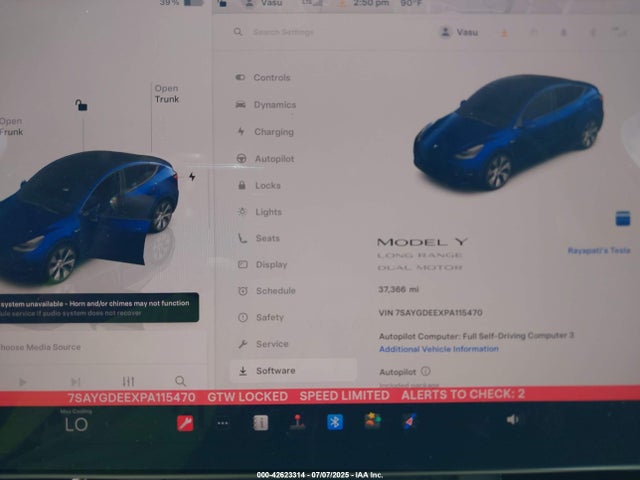 Tesla Model Y 2023 7SAYGDEEXPA115470 Image 7