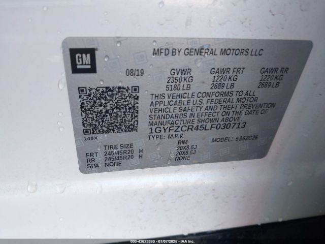 2020 CADILLAC XT4 1GYFZCR45LF030713 Photo 8