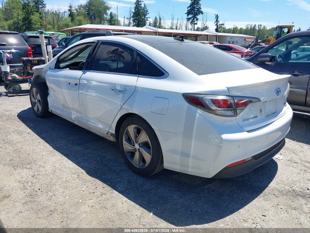 2017 Hyundai Sonata Hybrid Limited მანქანა იყიდება აუქციონზე, vin: KMHE34L3XHA067314, აუქციონის ნომერი: 42623538