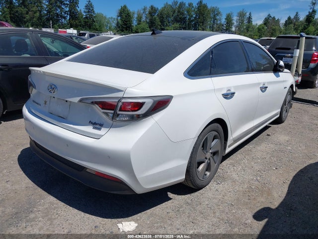 2017 Hyundai Sonata Hybrid Limited მანქანა იყიდება აუქციონზე, vin: KMHE34L3XHA067314, აუქციონის ნომერი: 42623538