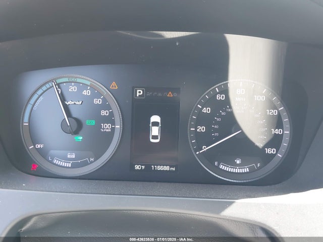 2017 Hyundai Sonata Hybrid Limited მანქანა იყიდება აუქციონზე, vin: KMHE34L3XHA067314, აუქციონის ნომერი: 42623538