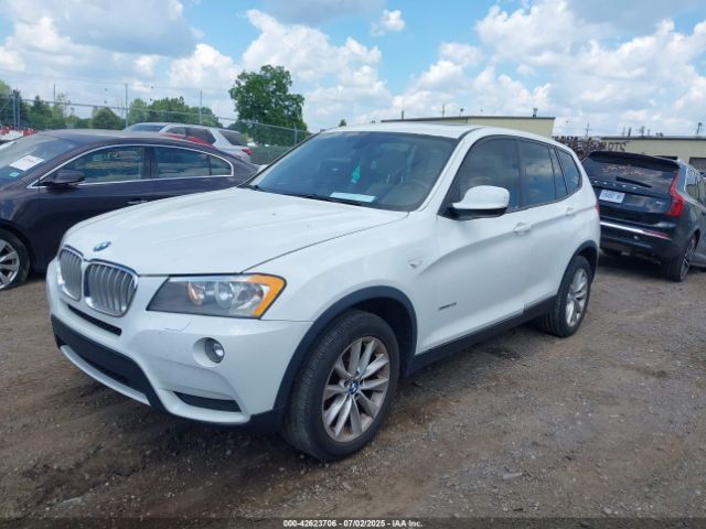 2014 BMW X3 5UXWX9C55E0D11658 Photo 1
