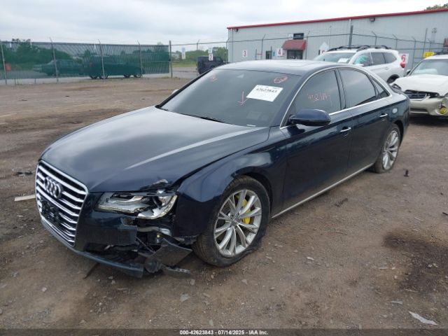 2013 AUDI A8 WAUAGAFD8DN025900 Photo 1