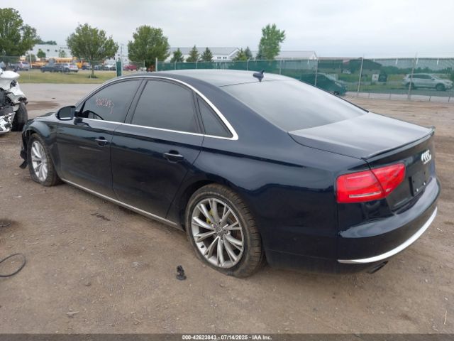 2013 AUDI A8 WAUAGAFD8DN025900 Photo 2