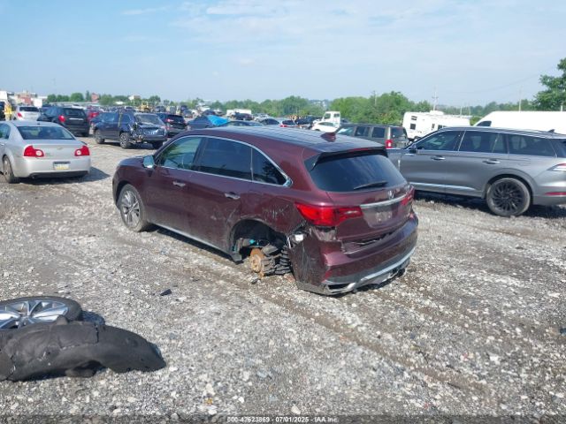 2017 ACURA MDX 5FRYD4H59HB021178 Photo 2