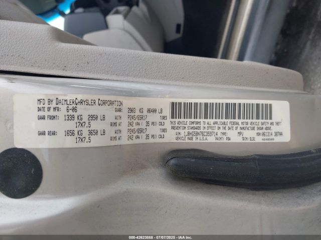 2006 JEEP COMMANDER 1J8HG58N76C359714 Photo 8