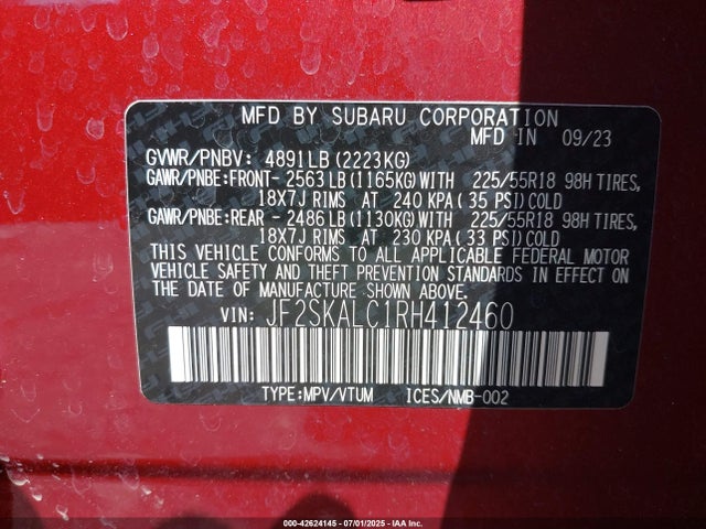 JF2SKALC1RH412460 Subaru na u5