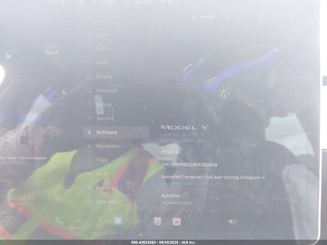 2024 TESLA MODEL Y 7SAYGDEE2RA230938 Photo 6