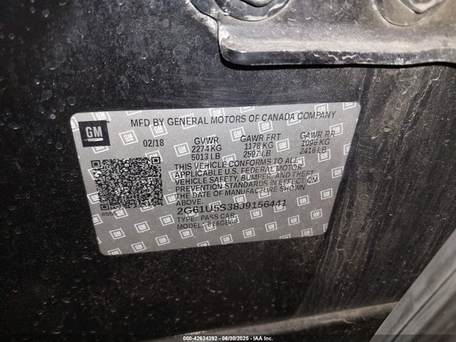 2018 CADILLAC XTS 2G61U5S38J9156441 Photo 8