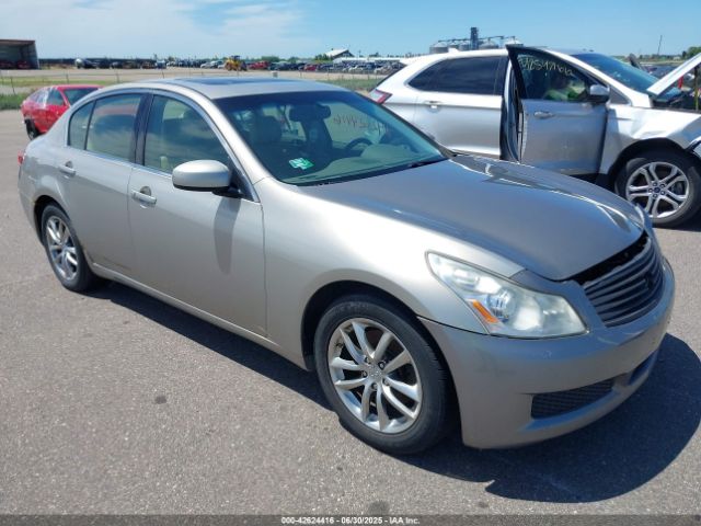 42624416 :رقم المزاد ، JNKBV61F18M263259 vin ، 2008 Infiniti G35x مزاد بيع