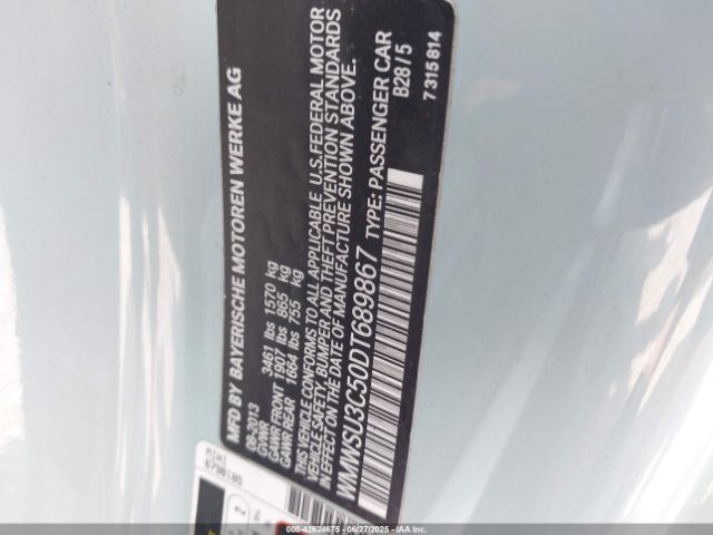 2013 MINI HARDTOP WMWSU3C50DT689867 Photo 8
