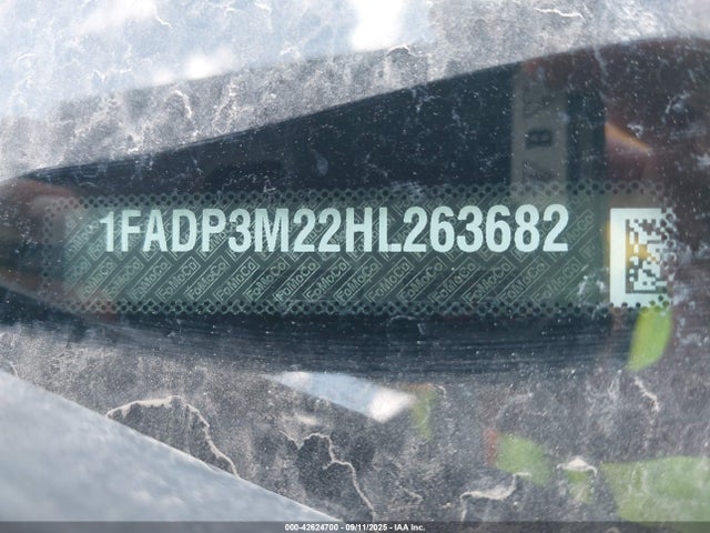 Ford 2.0l gdi 2017 1FADP3M22HL263682 Image 9