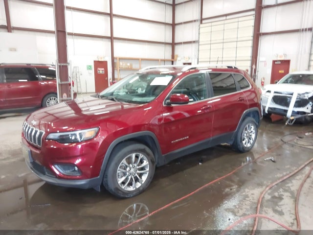 42624765 :رقم المزاد ، 1C4PJMLN5KD142723 vin ، 2019 Jeep Cherokee Latitude Plus 4x4 مزاد بيع