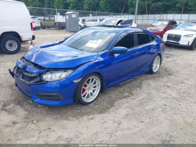 2016 HONDA CIVIC 19XFC2F75GE060598 Photo 1