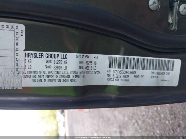 2010 CHRYSLER 300 2C3CK5CV3AH188963 Photo 8