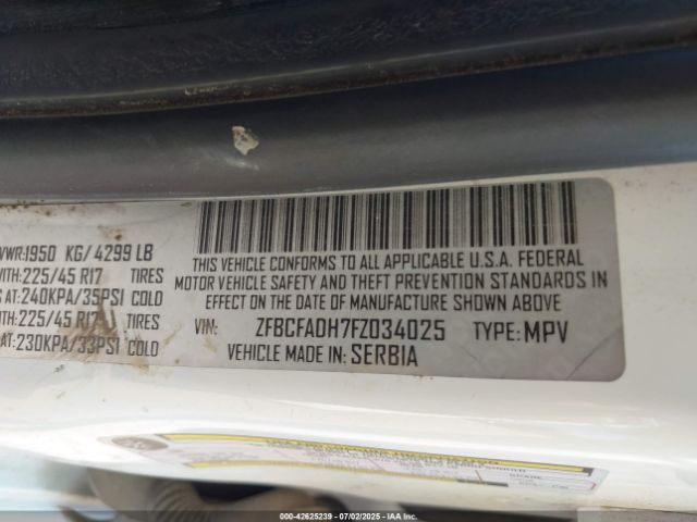 2015 FIAT 500L ZFBCFADH7FZ034025 Photo 8