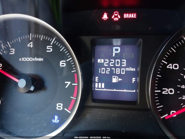 JF2GPABC0H8209633 Subaru naturally aspirated