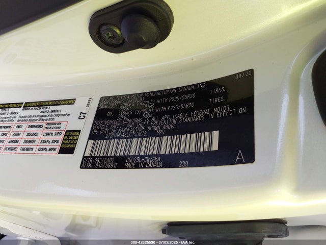 2T2HZMDA6LC253879 Lexus 2gr-fxs