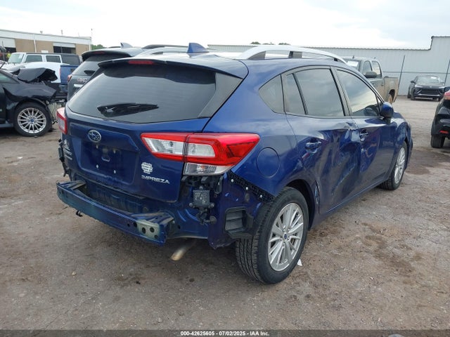 2018 Subaru Impreza 2.0i Premium მანქანა იყიდება აუქციონზე, vin: 4S3GTAD64J3720539, აუქციონის ნომერი: 42625605