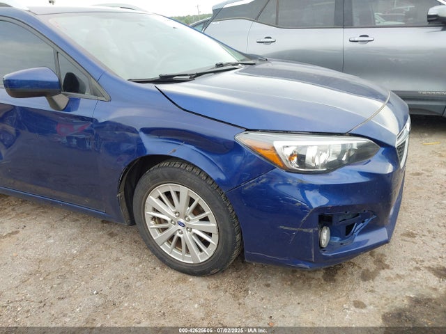 2018 Subaru Impreza 2.0i Premium მანქანა იყიდება აუქციონზე, vin: 4S3GTAD64J3720539, აუქციონის ნომერი: 42625605
