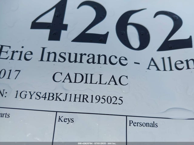 2017 CADILLAC ESCALADE 1GYS4BKJ1HR195025 Photo 8