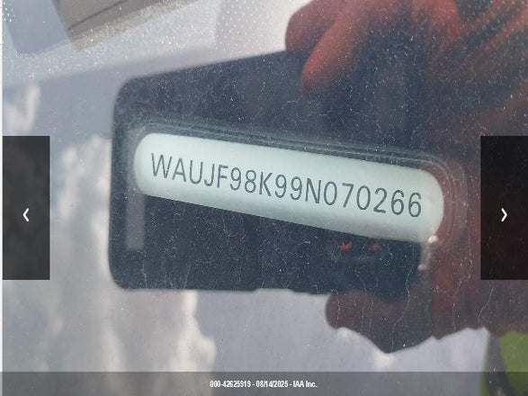 2009 AUDI A4 WAUJF98K99N070266 Photo 8