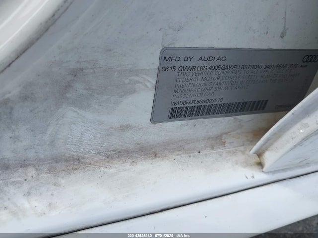 2016 AUDI A4 WAUBFAFL6GN003218 Photo 8