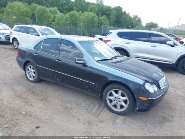 2002 MERCEDES-BENZ C 240 WDBRF61J22F160864