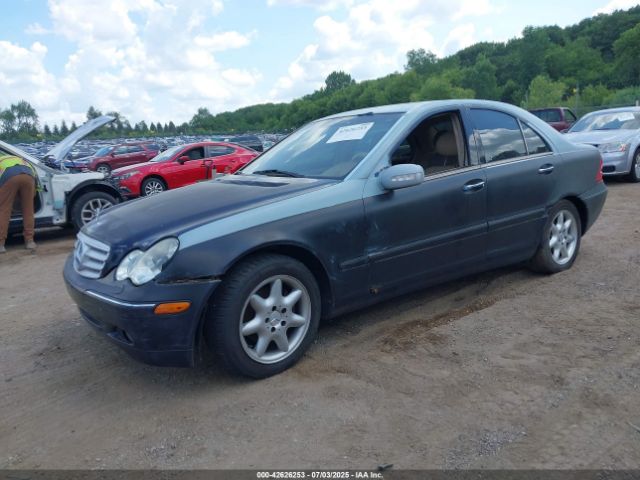 2002 MERCEDES-BENZ C 240 WDBRF61J22F160864 Photo 1