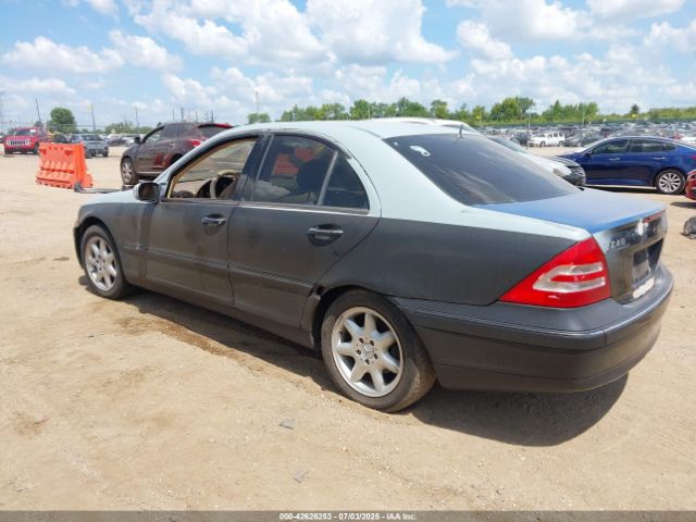 2002 MERCEDES-BENZ C 240 WDBRF61J22F160864 Photo 2