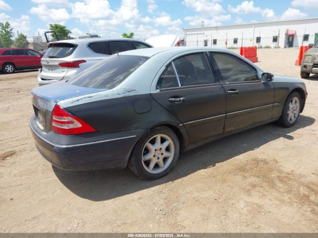 2002 MERCEDES-BENZ C 240 WDBRF61J22F160864 Photo 3