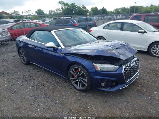 2023 AUDI S5 CABRIOLET WAUY4GF57PN002082