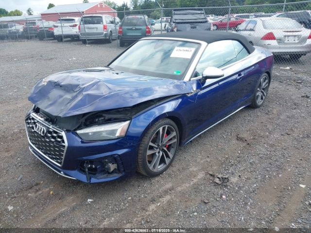 2023 AUDI S5 CABRIOLET WAUY4GF57PN002082 Photo 1