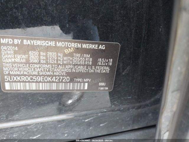 2014 BMW X5 5UXKR0C59E0K42720 Photo 8