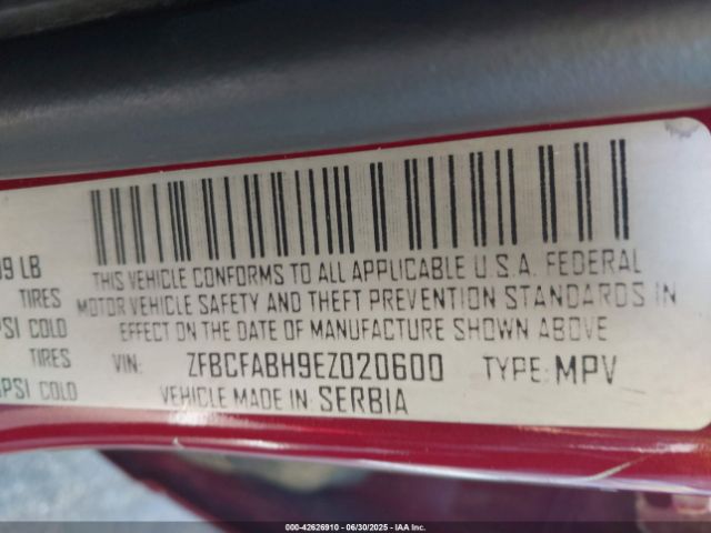 2014 FIAT 500L ZFBCFABH9EZ020600 Photo 8