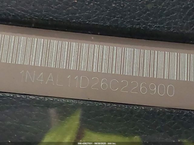 2006 NISSAN ALTIMA 1N4AL11D26C226900 Photo 8