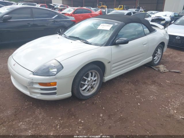 2001 MITSUBISHI ECLIPSE SPYDER 4A3AE85H21E204321 Photo 1