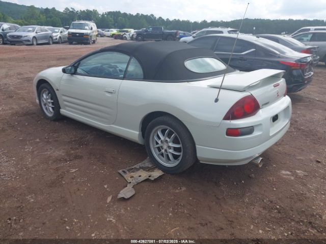2001 MITSUBISHI ECLIPSE SPYDER 4A3AE85H21E204321 Photo 2
