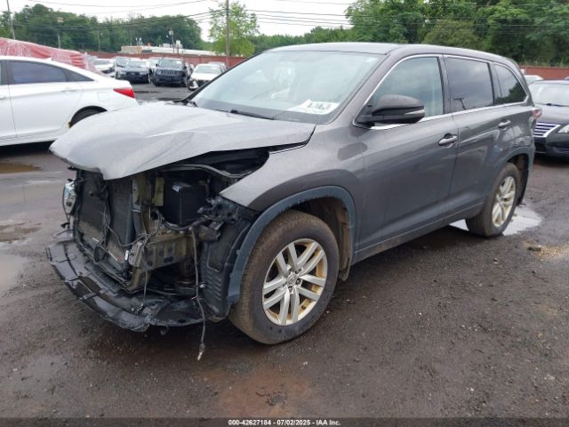 2015 TOYOTA HIGHLANDER 5TDBKRFH5FS118393 Photo 1