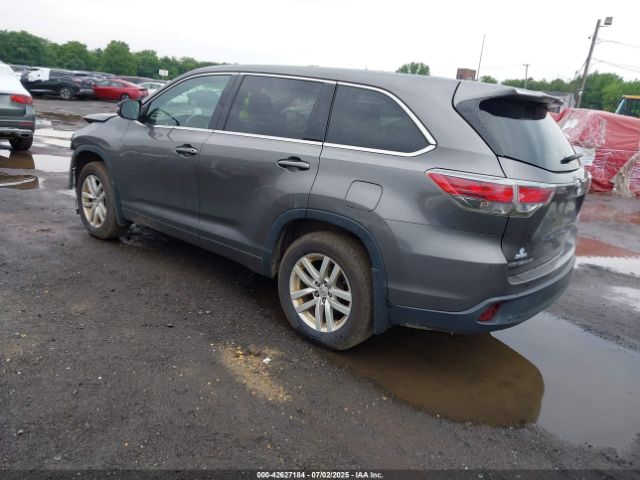 2015 TOYOTA HIGHLANDER 5TDBKRFH5FS118393 Photo 2
