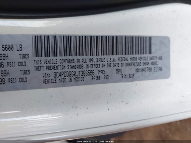 2018 DODGE JOURNEY 3C4PDDGG0JT386596 Photo 8