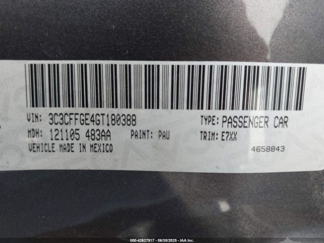 2016 FIAT 500E 3C3CFFGE4GT180388 Photo 8