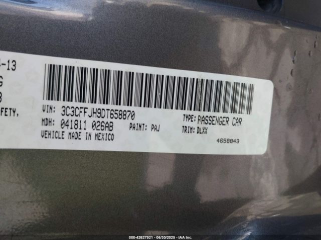 2013 FIAT 500C 3C3CFFJH9DT658870 Photo 8