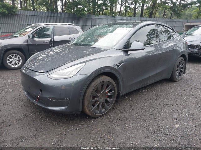 2021 TESLA MODEL Y 5YJYGAEE2MF247892 Photo 1
