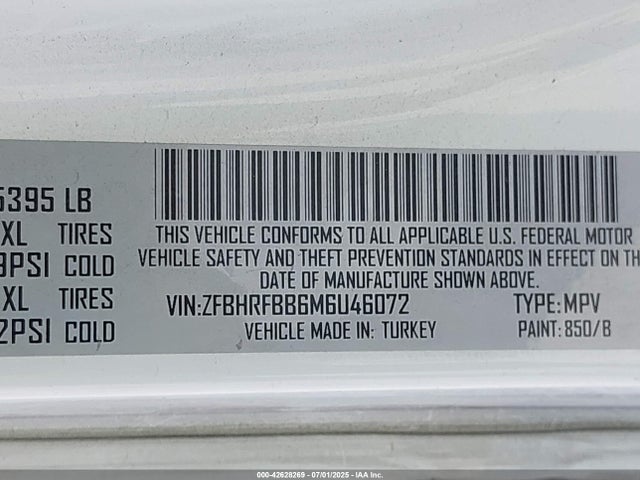 RAM 2021 2021 ZFBHRFBB6M6U46072 Image 9