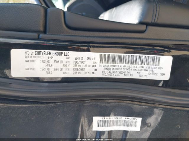 2015 JEEP GRAND CHEROKEE 1C4RJEAG7FC635348 Photo 8