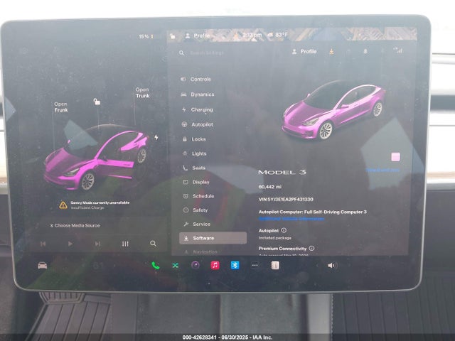 2023 TESLA MODEL 3 5YJ3E1EA2PF431330 Photo 6