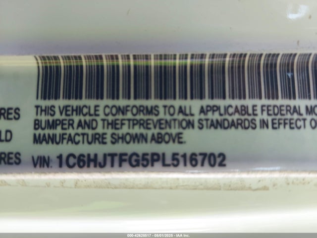 Jeep Gladiator 2023 1C6HJTFG5PL516702 Image 9