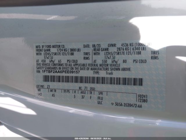 2023 FORD F-250 1FTBF2AA6PEE09157 Photo 8