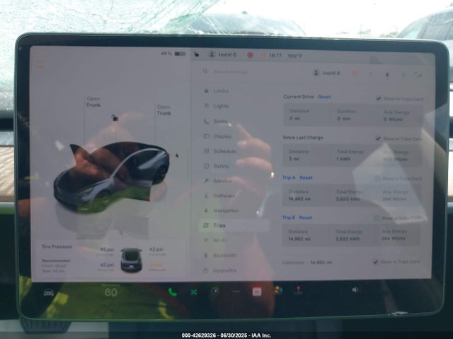 5YJ3E1EA3PF696046 Tesla MODEL 3